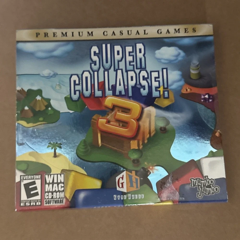 Super Collapse 3, PC, CD  Excellent condition (CAB1S1)................